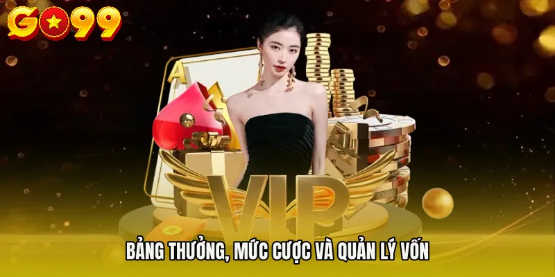 Bảng thưởng, mức cược và quản lý vốn